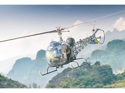 Italeri Bell OH-13 Sioux Corean War (1:48)
