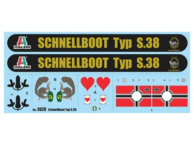 Italeri Schnellboot S-38 s kanónem Bofors (1:35)