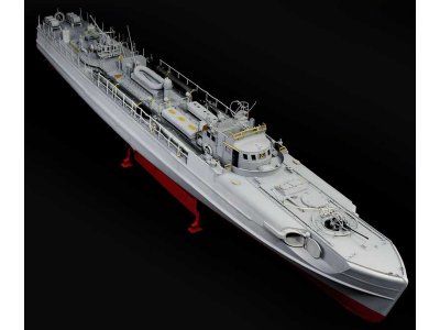Italeri Schnellboot S-38 s kanónem Bofors (1:35)