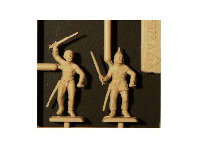 Italeri figurky - GAULS WARRIORS (I-II CENTURY B.C.) (1:72)