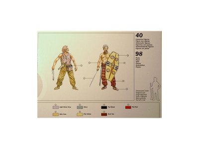 Italeri figurky - GAULS WARRIORS (I-II CENTURY B.C.) (1:72)