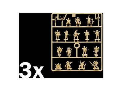 Italeri figurky německá pěchota WWII (1:72)