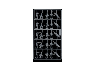 Italeri figurky - Konfederační pěchota (americká občanská válka) (1:72)