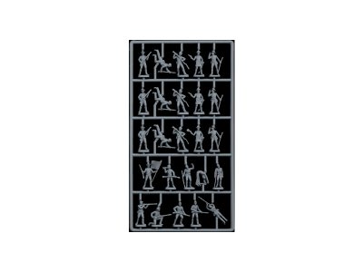 Italeri figurky - Konfederační pěchota (americká občanská válka) (1:72)