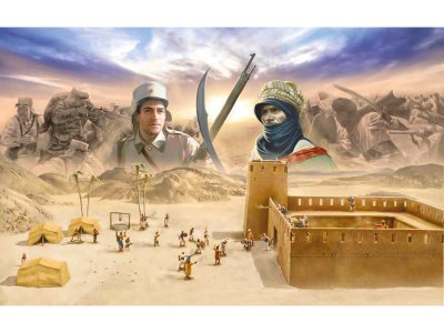 Italeri diorama - Beau Geste - Algerian Tuareg Revolt (1:72)