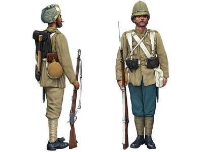 Italeri figurky - Britská pěchota a Sepoys (1:72)