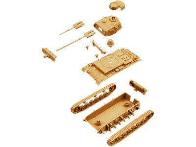 Italeri Easy Kit - Pz.Kpfw.III Ausf.J (1:72)