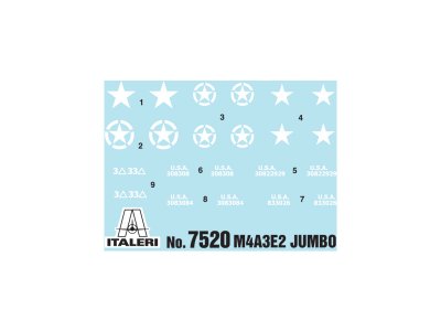 Italeri Easy Kit - M4A3E2 "JUMBO" (1:72)