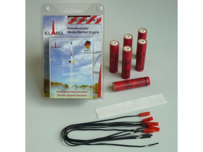 Klima raketový motor C6-7 EL (6ks)