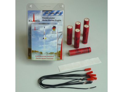 Klima raketový motor D9-5 EL (6ks)