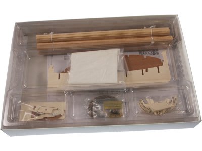 COREL Llaut rybářská loď 1:25 kit