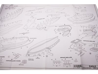 COREL Eagle briga 1812 1:85 kit