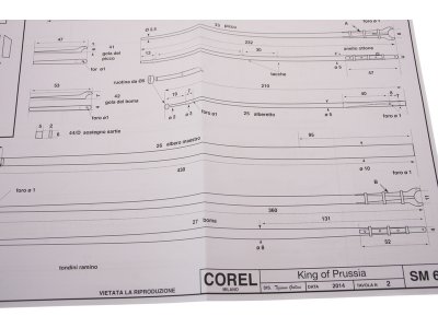 COREL King of Prussia 1777 1:42 kit