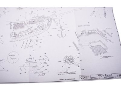 COREL King of Prussia 1777 1:42 kit