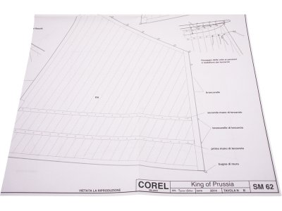 COREL King of Prussia 1777 1:42 kit