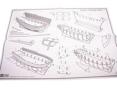 COREL H.M.S. Resolution 1700 1:50 kit