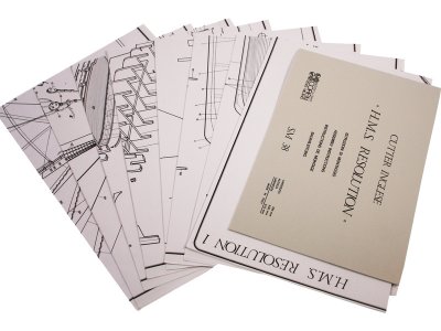COREL H.M.S. Resolution 1700 1:50 kit