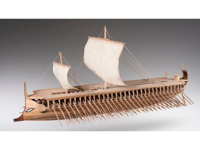 Dušek Řecká triréma 480 př.n.l 1:72 kit