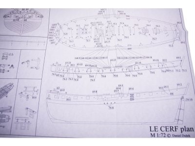 Dušek Le Cerf 1779 1:72 kit