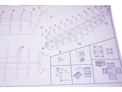 Dušek Le Cerf 1779 1:72 kit