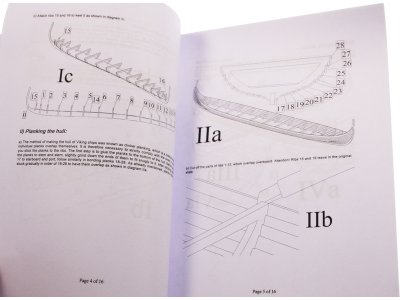 Dušek Vikingská prodloužená loď 1:72 kit
