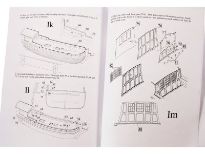 MAMOLI Holandská státní jachta 17st. 1:48 kit