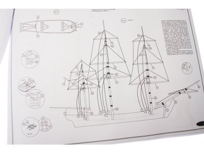 COREL H.M.S. Bounty 1:130 kit
