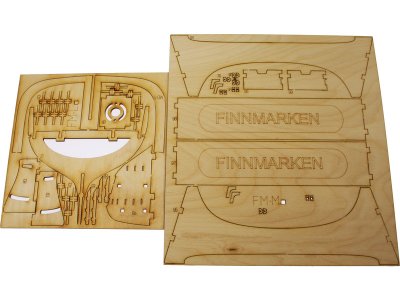 Modell-Tec MS Finnmarken 1:60 kit