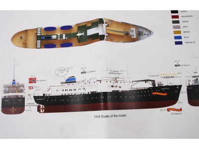 Modell-Tec MS Finnmarken 1:60 kit