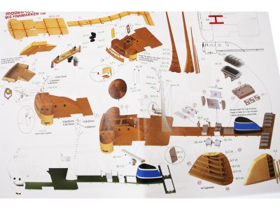 Modell-Tec MS Finnmarken 1:60 kit