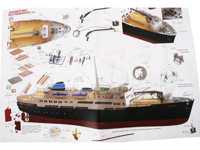 Modell-Tec MS Finnmarken 1:60 kit
