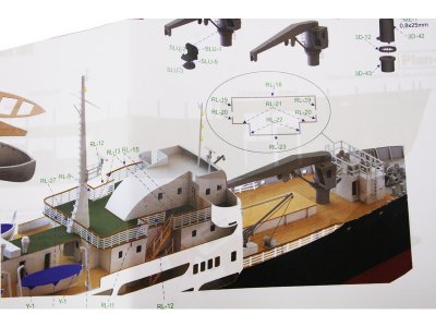 Modell-Tec MS Finnmarken 1:60 kit