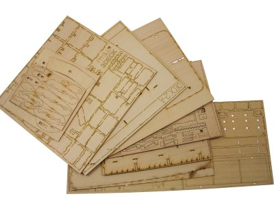 Modell-Tec MS Finnmarken 1:60 kit