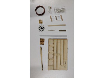 Türkmodel Liman 2 přístavní remorkér 1935 1:20 kit