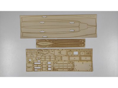 Türkmodel Liman 2 přístavní remorkér 1935 1:20 kit