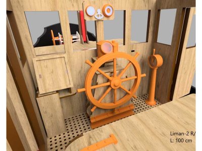 Türkmodel Liman 2 přístavní remorkér 1935 1:20 kit