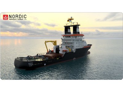 Türkmodel záchranný remorkér Nordic 1:72 kit