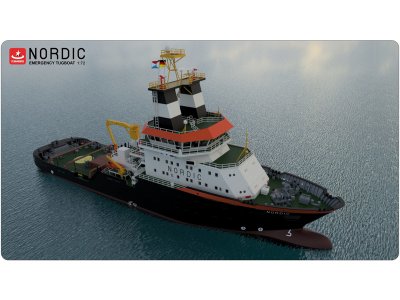 Türkmodel záchranný remorkér Nordic 1:72 kit