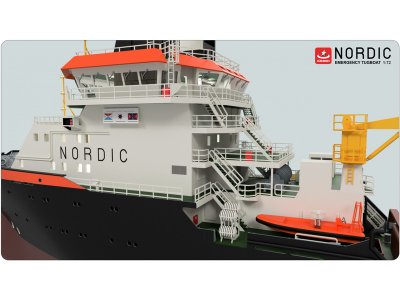 Türkmodel záchranný remorkér Nordic 1:72 kit
