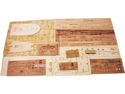 Vanguard Models Duchess of Kingston 1778 1:64 kit