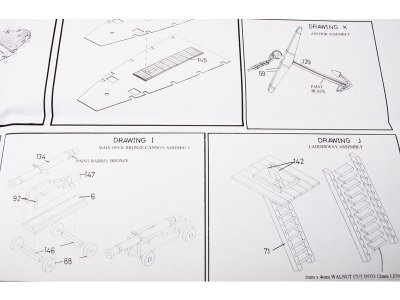 CALDERCRAFT Mary Rose 1509 1:80 kit