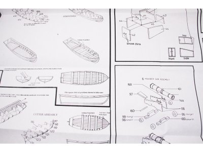 CALDERCRAFT H.M.S. Jalouse briga 1:64 kit