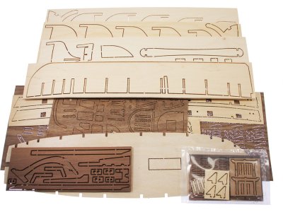 CALDERCRAFT H.M.S. Jalouse briga 1:64 kit