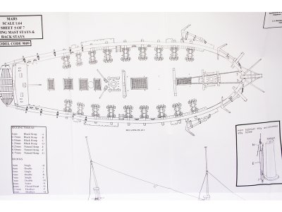 CALDERCRAFT H.M.S. Mars 1781 1:64 kit