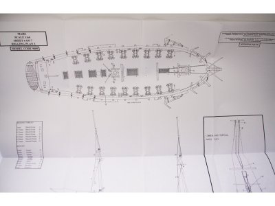 CALDERCRAFT H.M.S. Mars 1781 1:64 kit