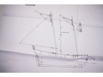 CALDERCRAFT H.M Ballahoo škuner 1803 1:64 kit