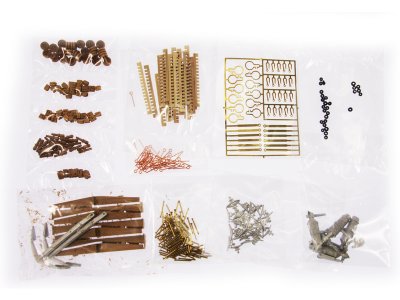 CALDERCRAFT H.M Ballahoo škuner 1803 1:64 kit