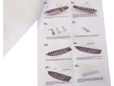 Vanguard Models Launch člun 24" 1:64 kit