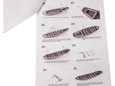 Vanguard Models Pinnace člun 28" 1:64 kit