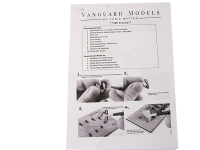 Vanguard Models Pinnace člun 32" 1:64 kit